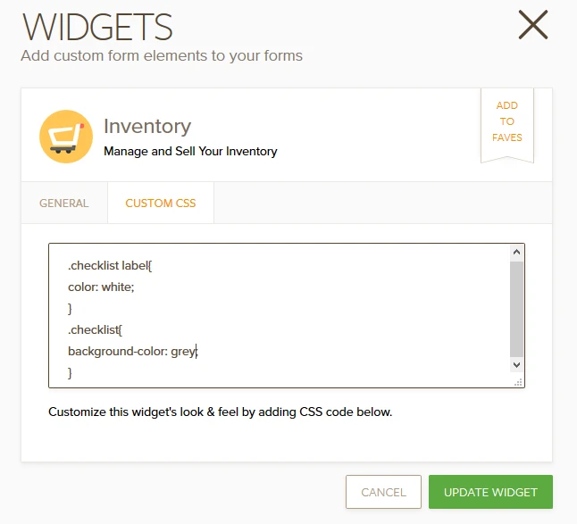 When I add certain widgets, the formating is different to the rest of the form Screenshot 20
