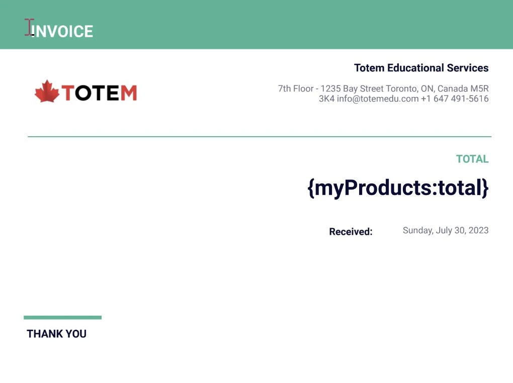Total Price not showing on the PDF file Image 1 Screenshot 20