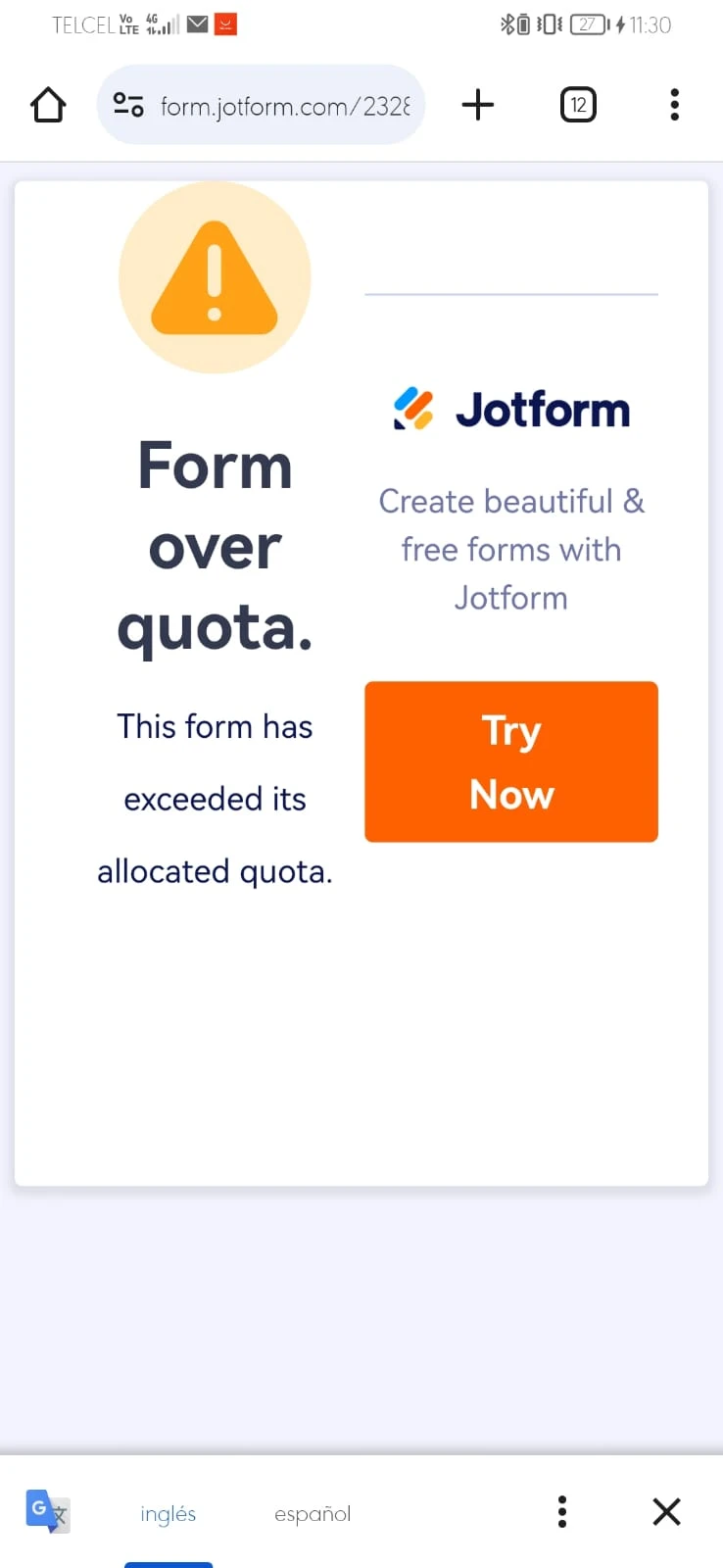Jotform Thread 12554291 Screenshot
