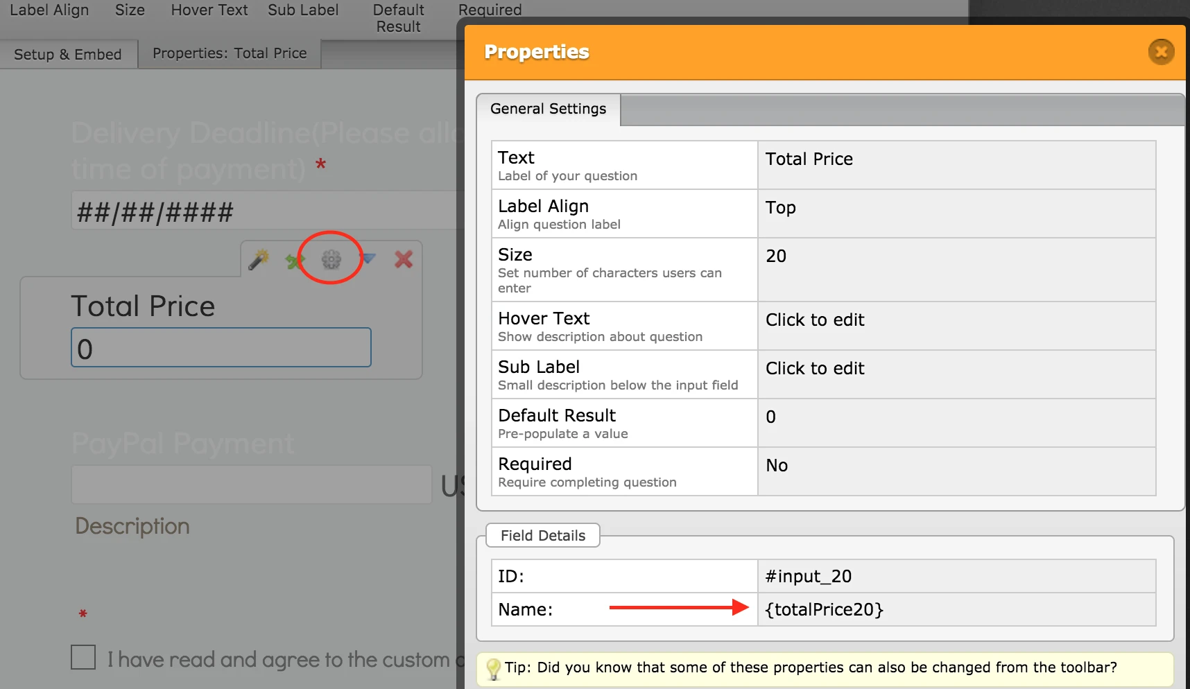 How can I pass the calculation value to payment field? Image 1 Screenshot 50