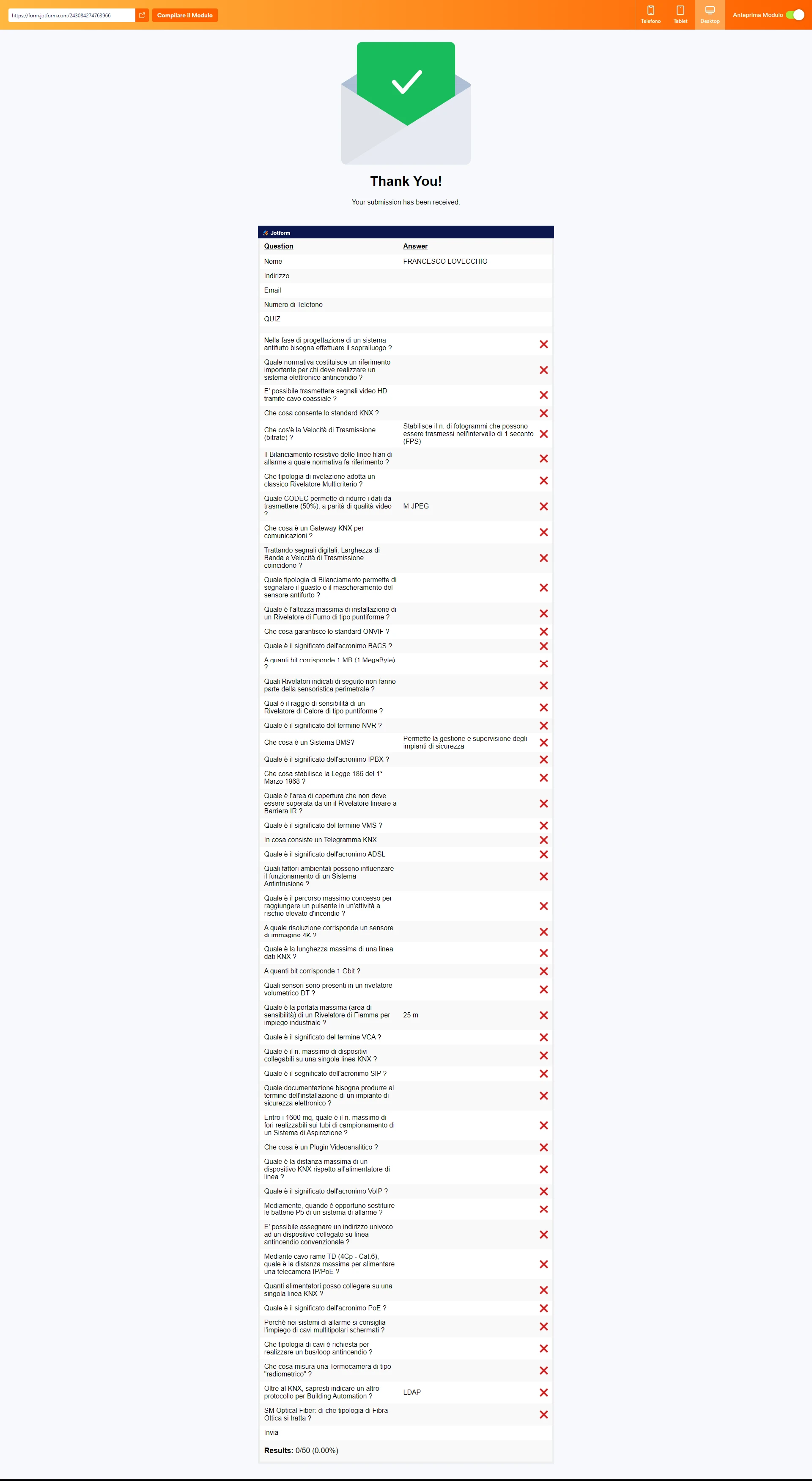 Display the correct answers after submission Screenshot 20