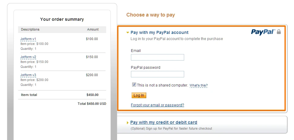 Is it possible to allow make checkout for paypal faster versus going through a few pages just to pay? Image 2 Screenshot 41