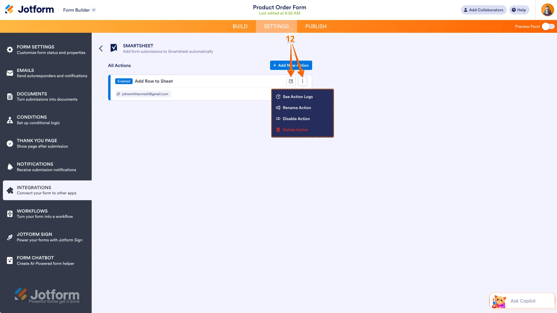SmartSheets Integration Image 9 Screenshot 188