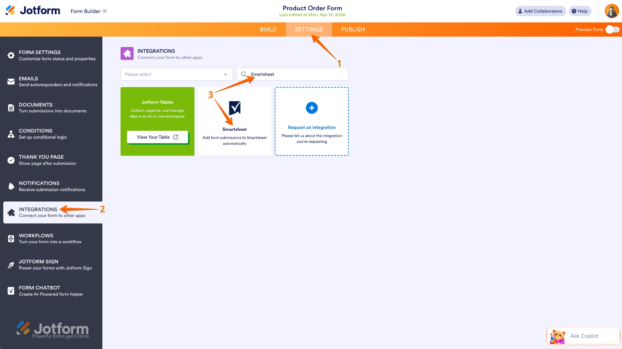 SmartSheets Integration Image 1 Screenshot 100