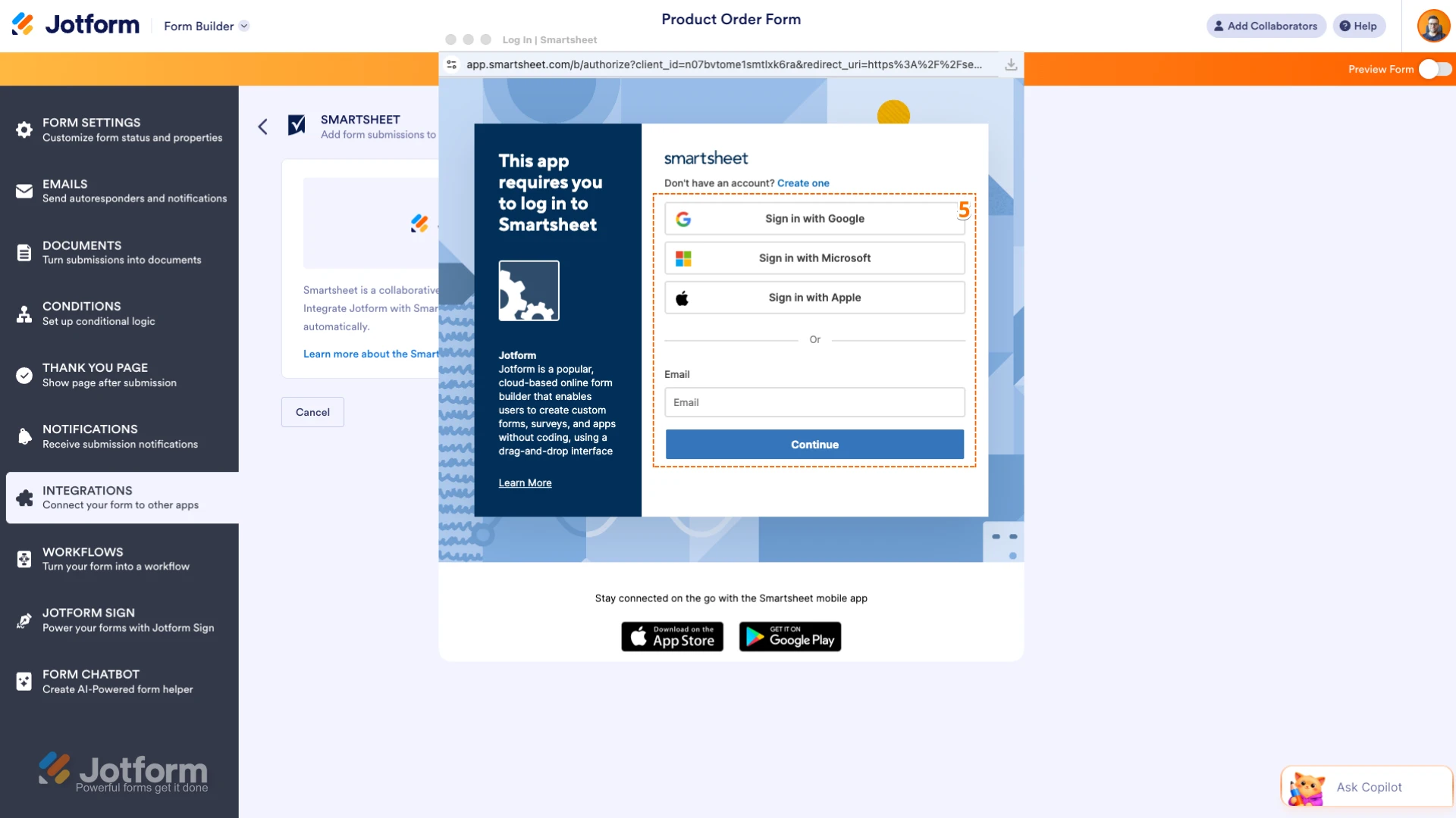 SmartSheets Integration Image 3 Screenshot 122