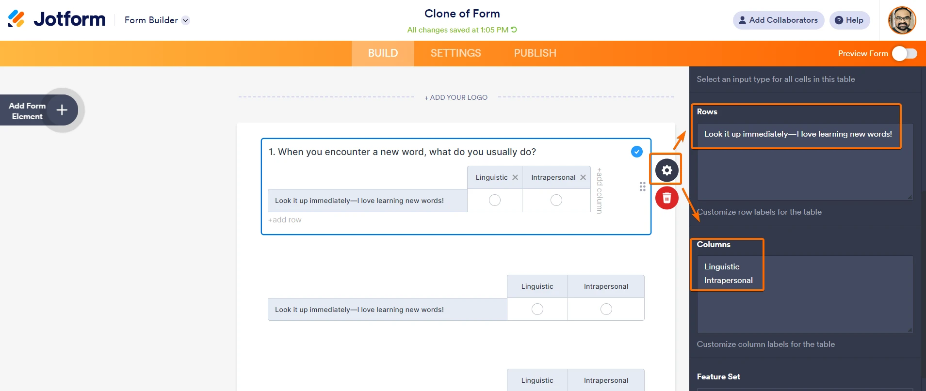 How to Make a Personality Quiz Form with Different Category? Image 1 Screenshot 50