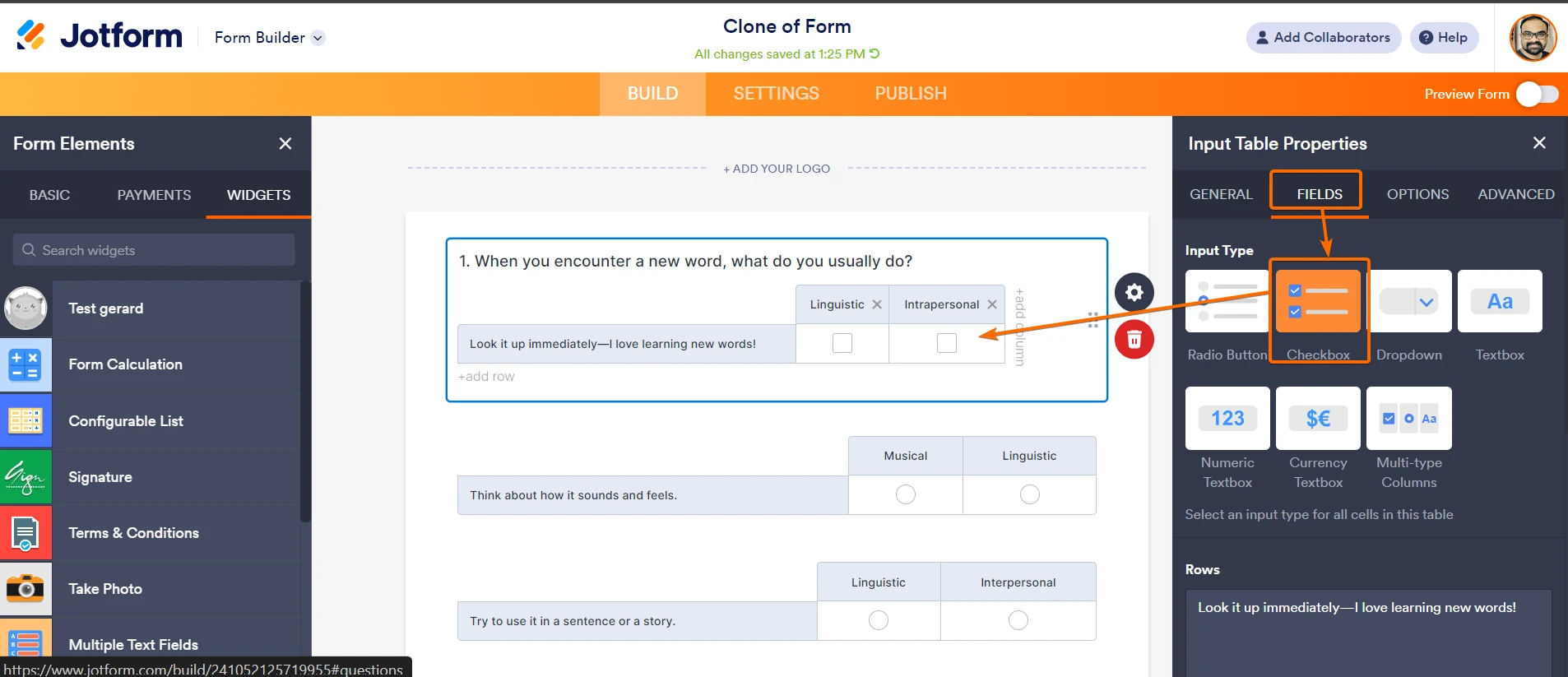 How to Make a Personality Quiz Form with Different Category? Image 2 Screenshot 61