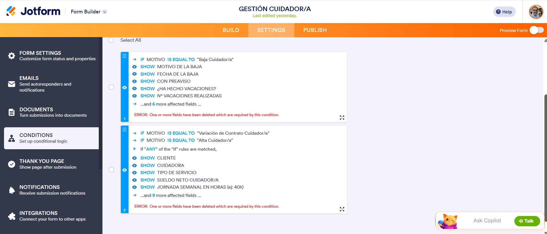 Reusable Dropdown Widget: Appears disabled and unclickable in form despite being set to Public
Image-2