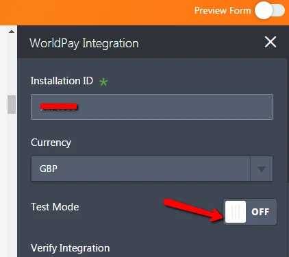 WorldPay Integration With Jotform Image 1 Screenshot 20