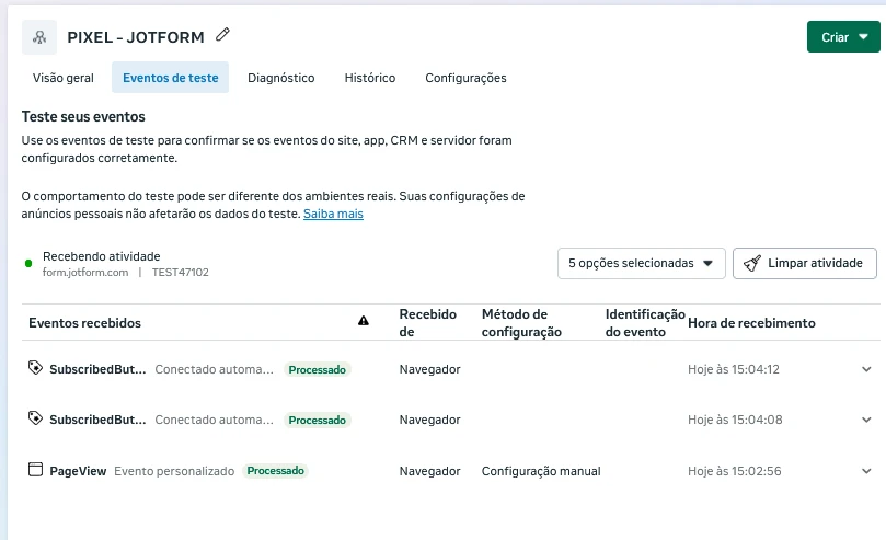 Erro na ferramenta Pixel do Facebook Screenshot 20