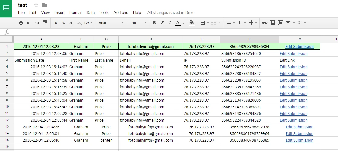Google Spreadsheet: Why some basic formattings on the cell are cleared on every submissions? Image 1 Screenshot 20