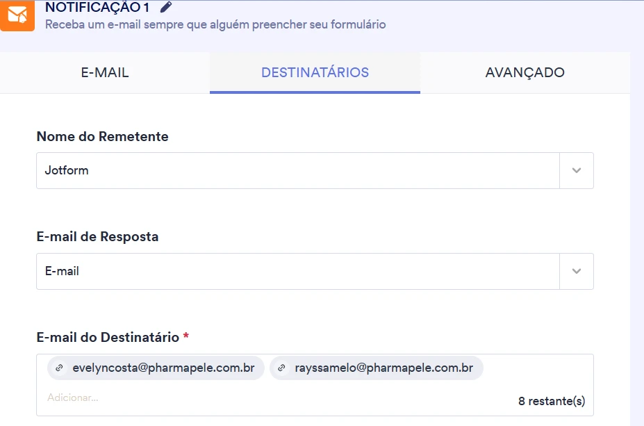 Não estamos recebendo o e mail de notificação Image 1 Screenshot 20