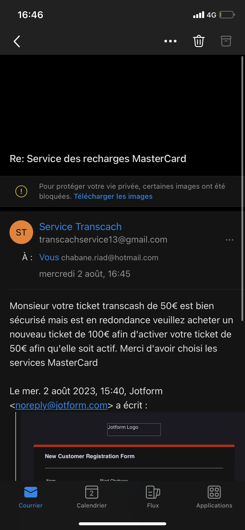 Jotform Thread 5389498 Screenshot