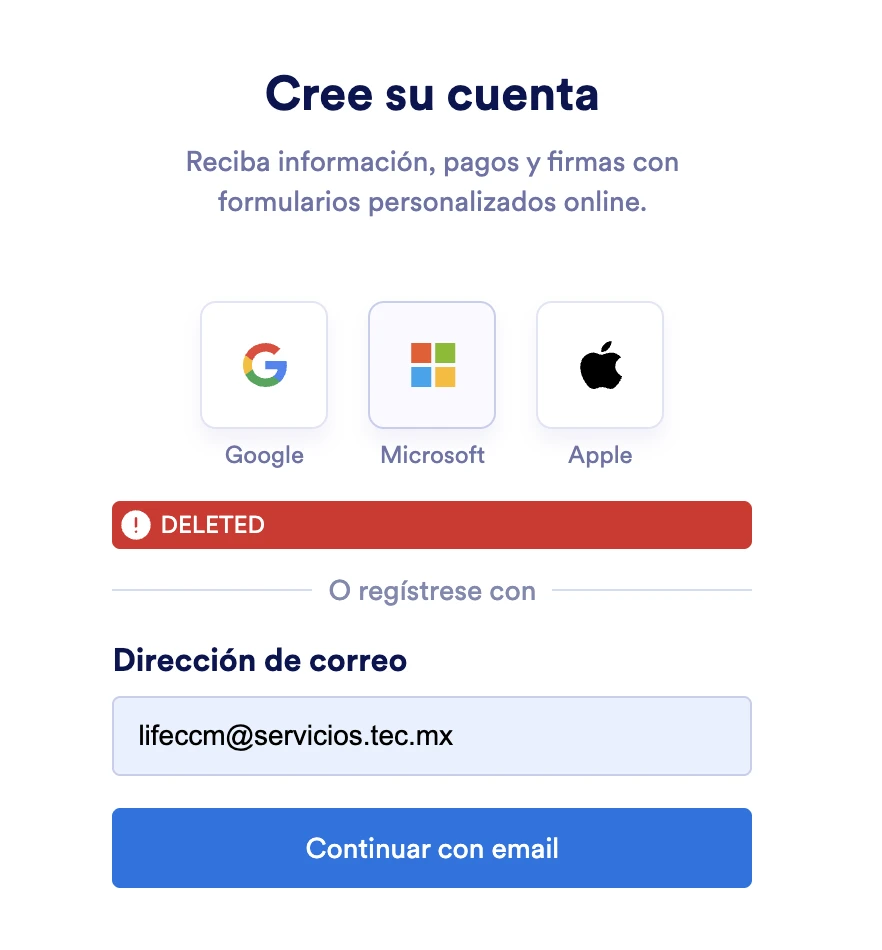 Eliminé cuenta por error Image 1 Screenshot 20