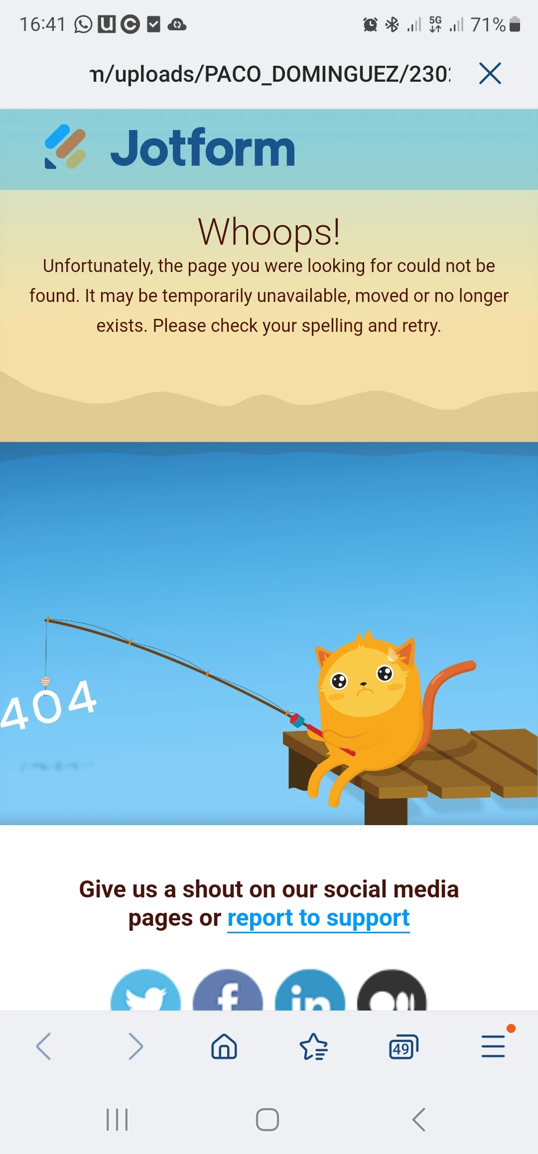 Jotform Thread 4990753 Screenshot