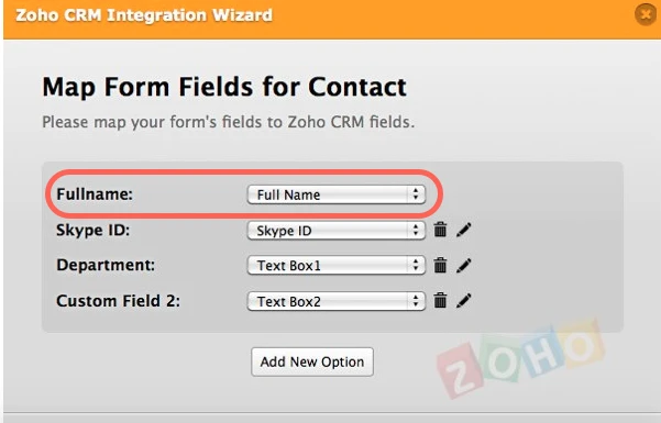 How to Create Leads with separate First and Last Name with Zoho Integration Image 2 Screenshot 71