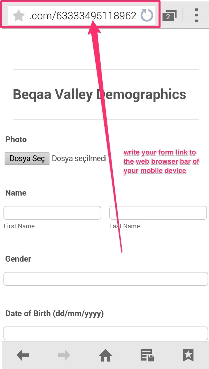 How to open my form on mobile devices? Image 1 Screenshot 20