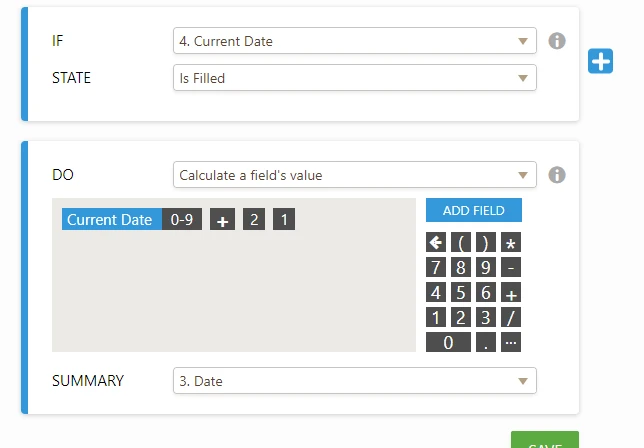 How can display default date be set two weeks in future? Image 4 Screenshot 83