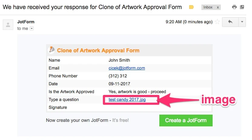 How to create artwork approval form with emails? Image 1 Screenshot 20