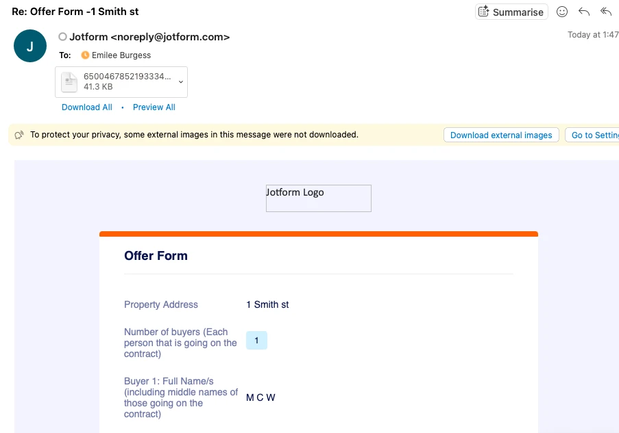 Jotform Thread 36771631 Screenshot