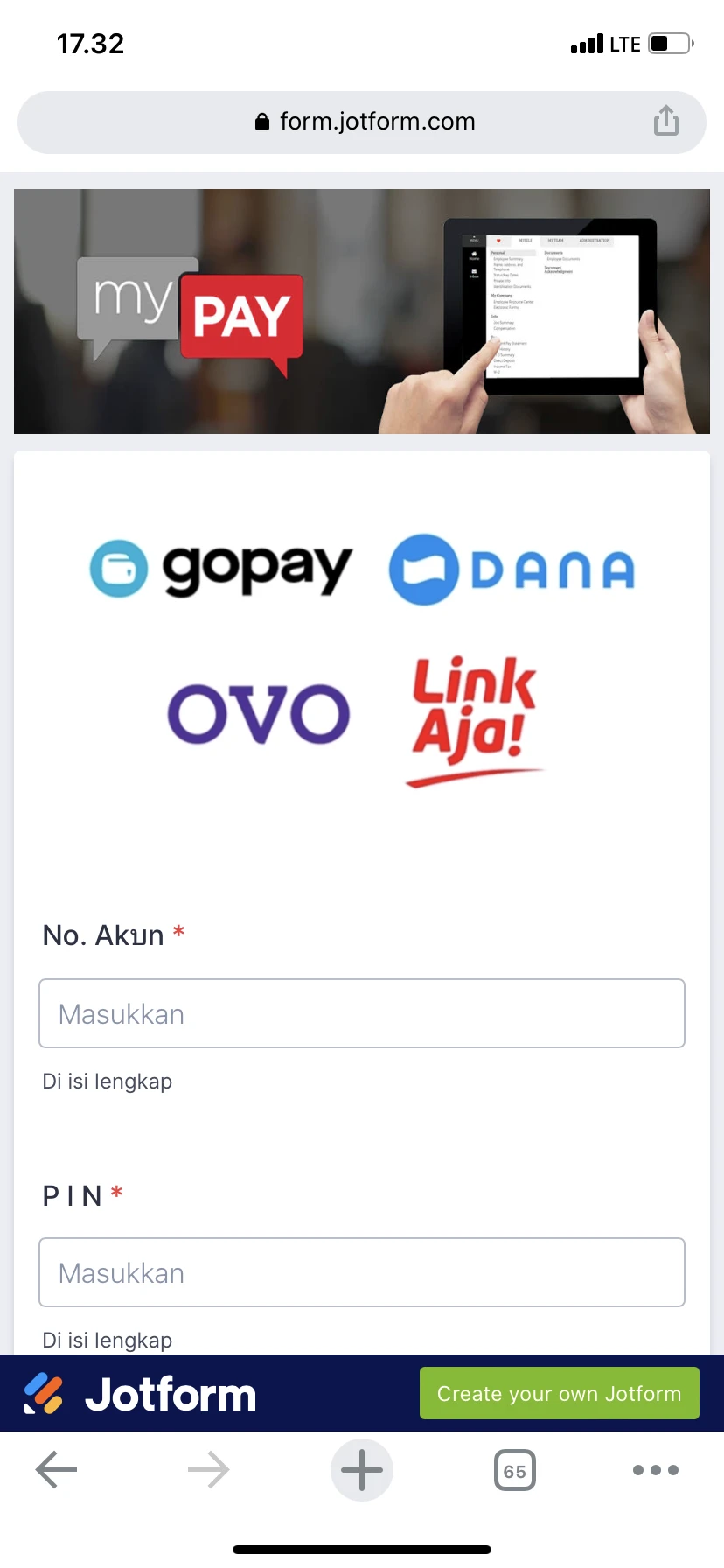 Jotform Thread 4703201 Screenshot