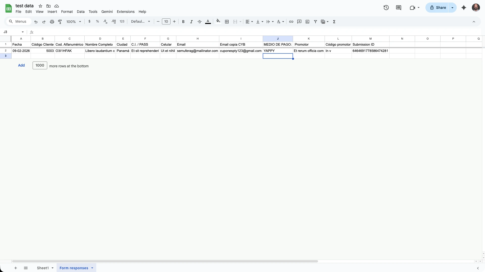 Google Sheets integration: Not working correctly Image 1 Screenshot 20