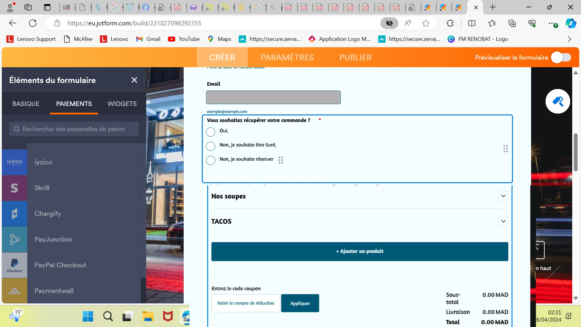 Jotform Thread 13655701 Screenshot