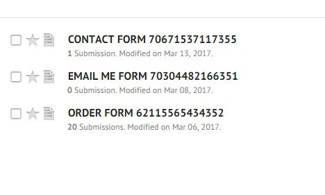 Two submission emails received for every submission received in form Screenshot 20