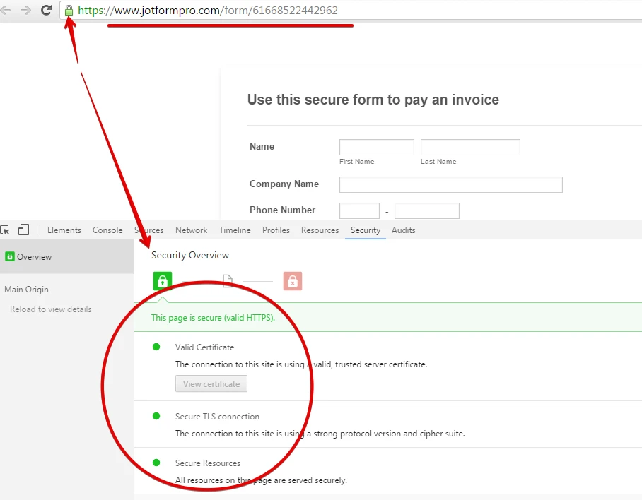 How to know if my form is secure Image 1 Screenshot 20