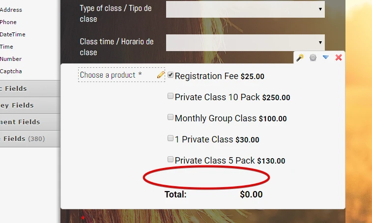 How to remove the Paypal Tax option in the payment form Image 3 Screenshot 62