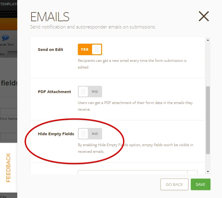 I need you in email notifications and email autoresponders is shown Image 1 Screenshot 30
