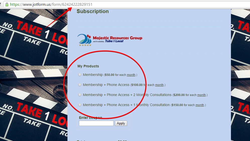 Can I have more than 1 subscription option on the form? Image 1 Screenshot 20