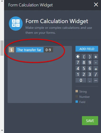 Calculation widget value embedded on TEXT field not updating properly Image 3 Screenshot 72