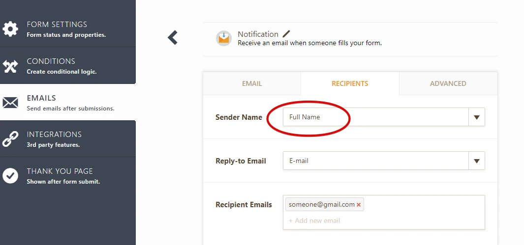 How to Change Sender Name in Notification mail? Image 2 Screenshot 41