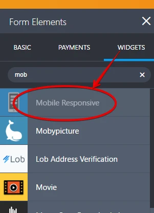 To make a form responsive (any device, including mobile) what is the Best Practices method? Image 1 Screenshot 20