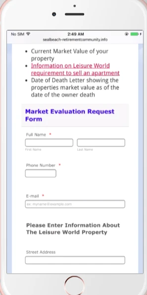 Published form is to wide to fit where I need it to show Image 1 Screenshot 20