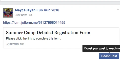 How can I change the registration name when posted? I want to change it to Meycauayan Fun Run 2016 Image 1 Screenshot 20