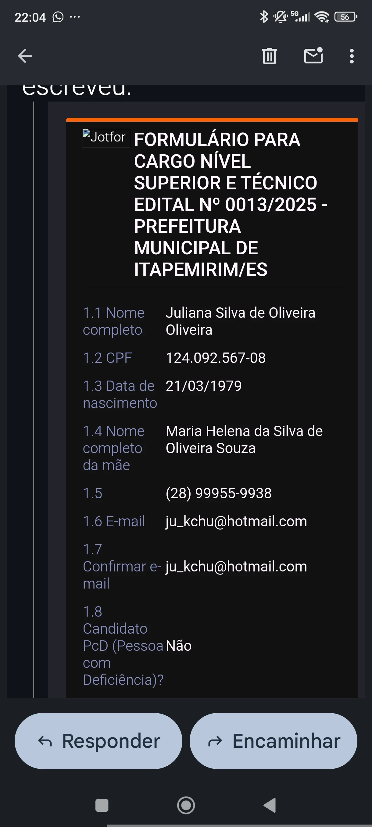 Jotform Thread 33383881 Screenshot