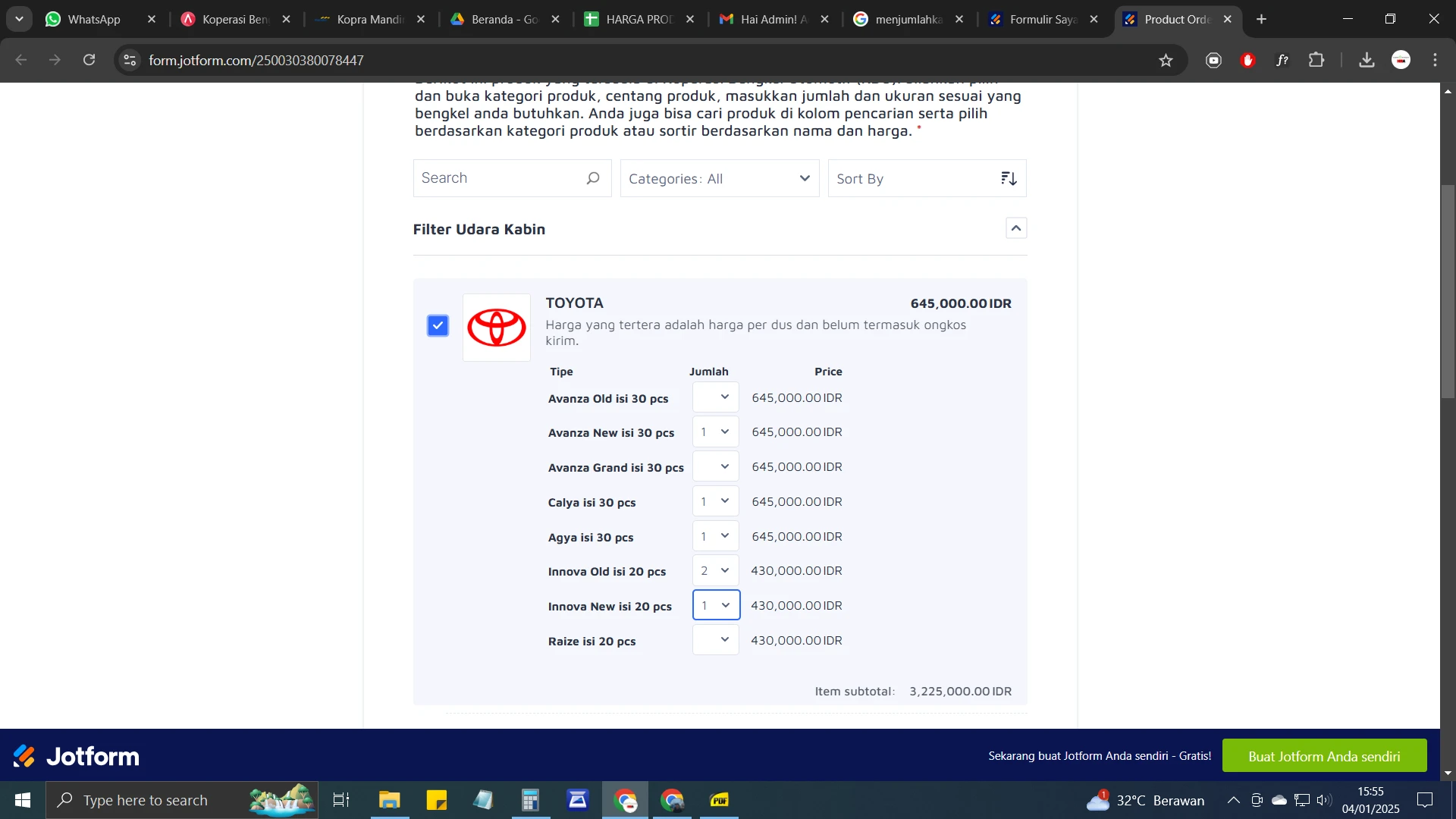 Jotform Thread 22702711 Screenshot