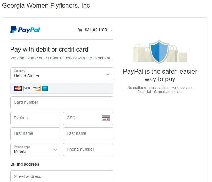 I have setup paypal but it requires payer to register for paypal Image 2 Screenshot 41