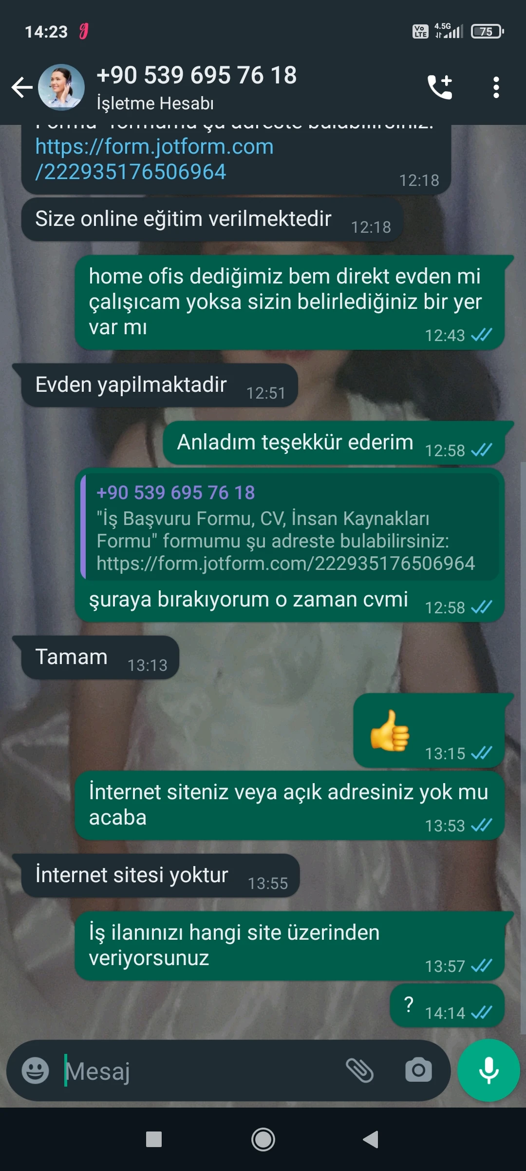 Jotform Thread 4487439 Screenshot