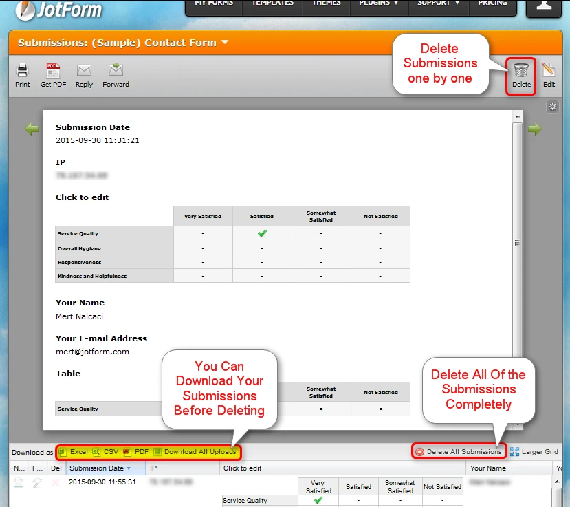 Jotform has exceeeded its allocated quota Image 1 Screenshot 20