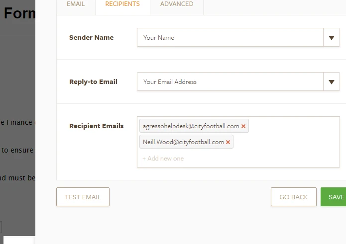 How can I add email recipients to the CC line? Image 1 Screenshot 40