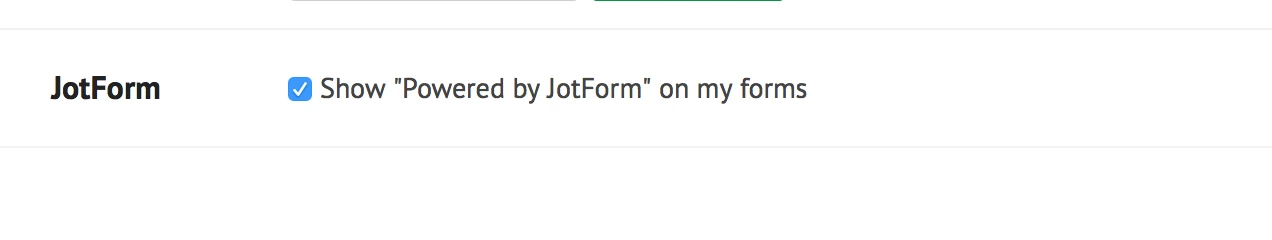 Powered by JotForm is displayed after upgrading the account Image 1 Screenshot 20