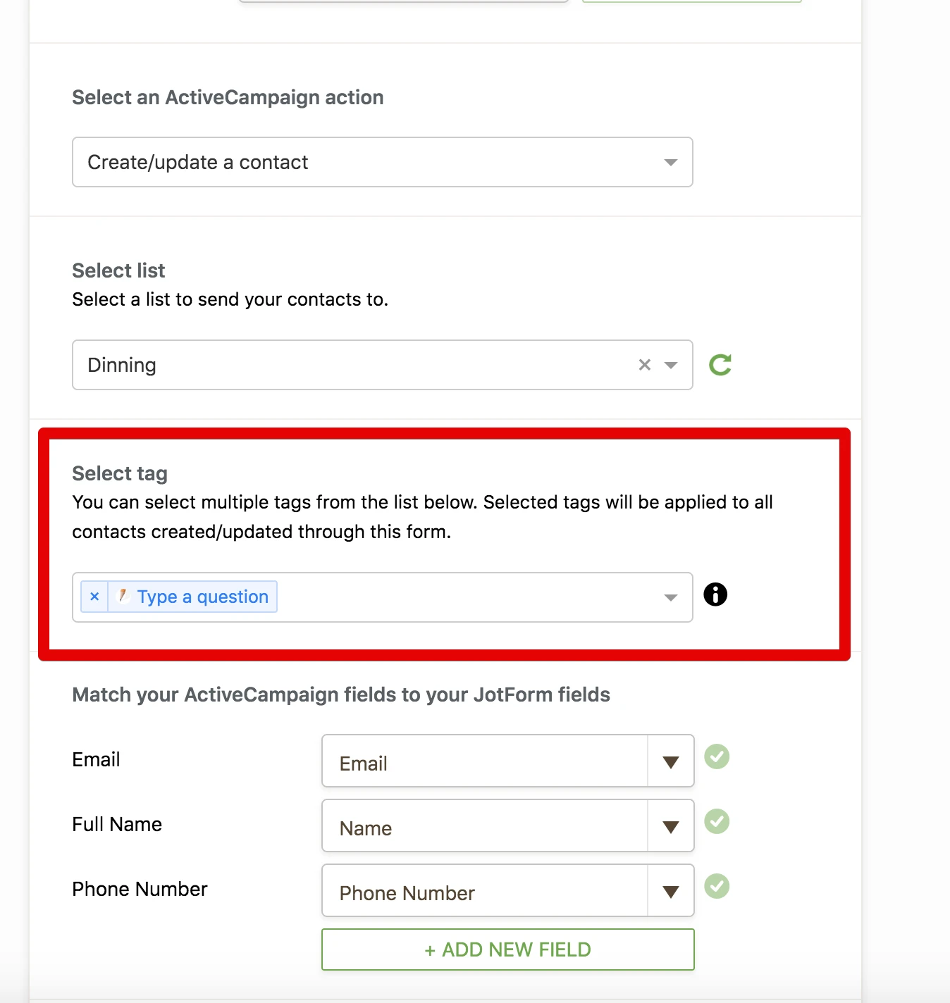 How do I add form fields to activecampaign? Image 32
