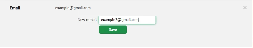 How to change the email address on notification? Image 5 Screenshot 104