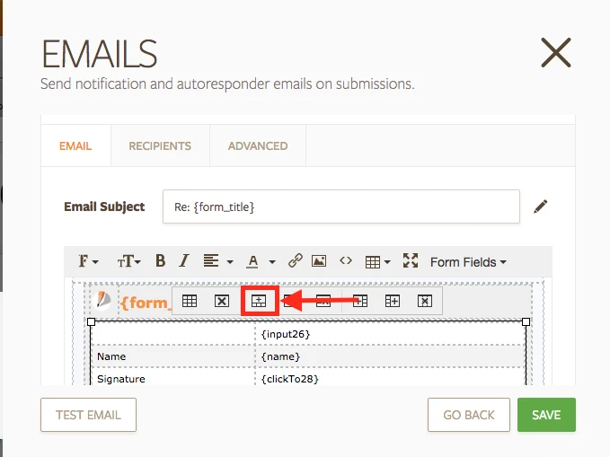 How can I add Form Title and image to my Notification and AutoRresponder emails? Image 5 Screenshot 164