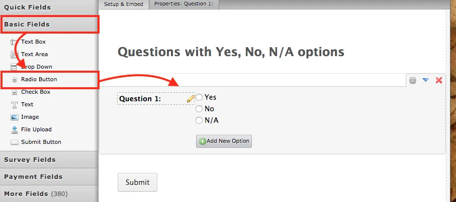 How to make questionaire with radio buttons? Image 1 Screenshot 40