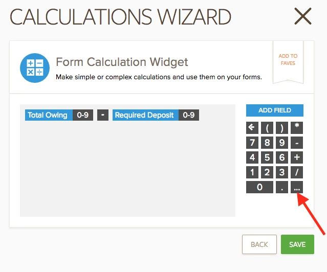 Widget: Form Calculation   Support? Image 1 Screenshot 30