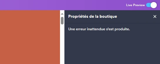 Jotform Apps: Une erreur inattendue sest produite dans les propriétés du magasin Image 1 Screenshot 30